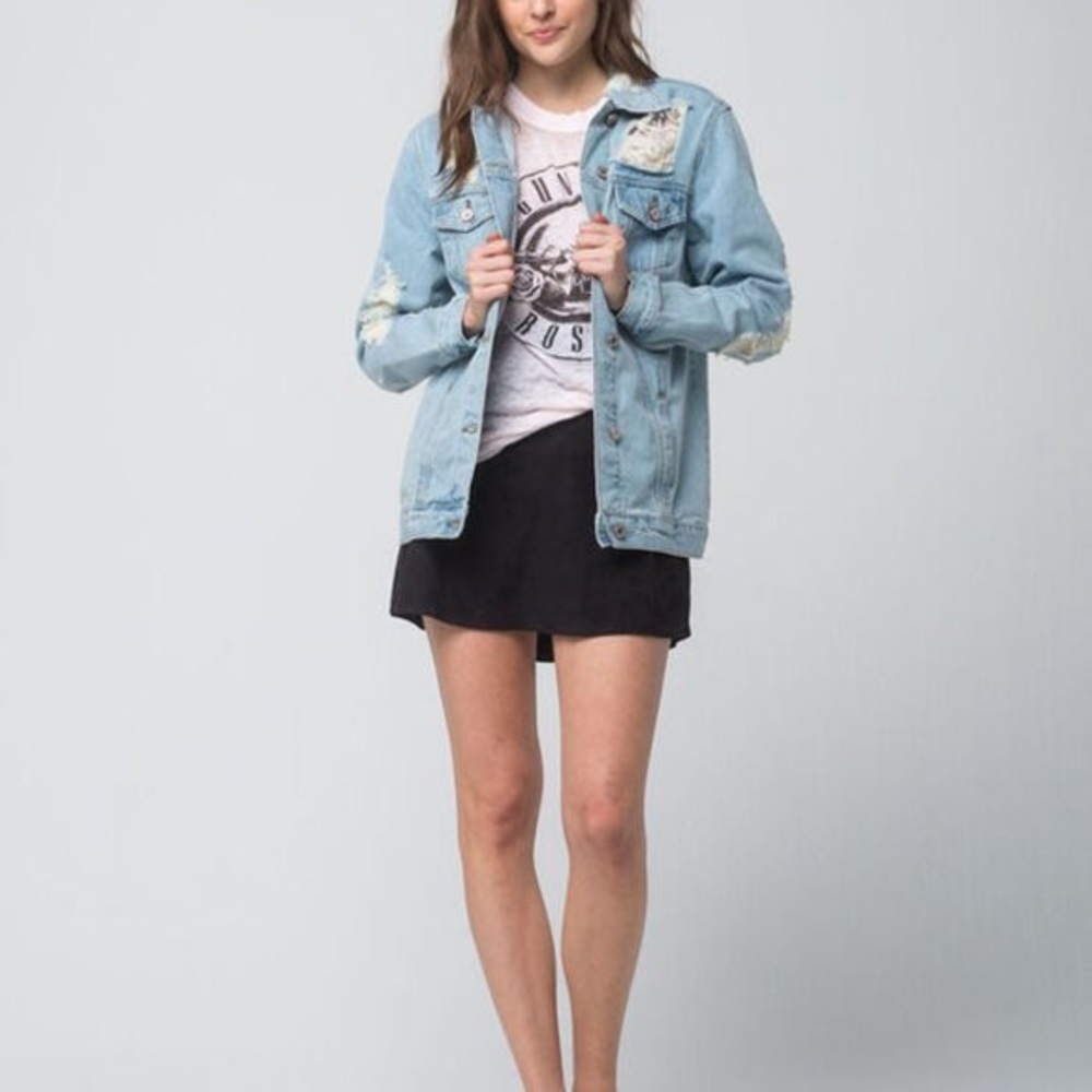 Boom Boom Ripped Jean Jacket (S) - Picture 8 of 9